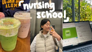 nursing school finals season | study vlog | CAL STATE FULLERTON