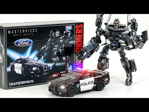 Transformers MasterPiece Movie Series MPM-5 Decepticon Barricade Police Car Vehicle Car Robot Toy