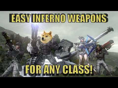 How To Farm Inferno Weapons For ANY CLASS - Earth Defense Force 4.1 The Shadow of New Despair