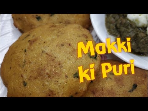 makki ki puri | makki aur mooli ki puri | easy way to make makki ki puri/roti | Video