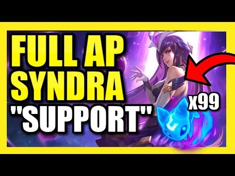 ONE-SHOT SYNDRA "SUPPORT"! BEST POCKET PICK FOR SEASON 9! | Syndra Support Build S9