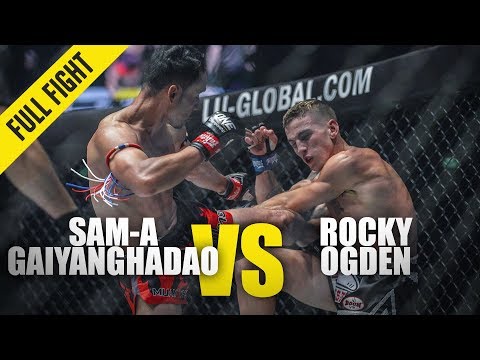 Sam-A Gaiyanghadao vs. Rocky Ogden | ONE Full Fight | February 2020