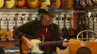 Video thumbnail for 2012 Fender USA American Vintage 62 Custom Telecaster V200009 by Greg Boyd's House of Fine Instruments
