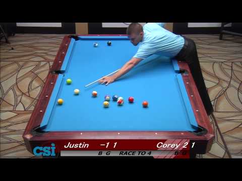 CSI 2013 US Open One Pocket Deuel vs Hall