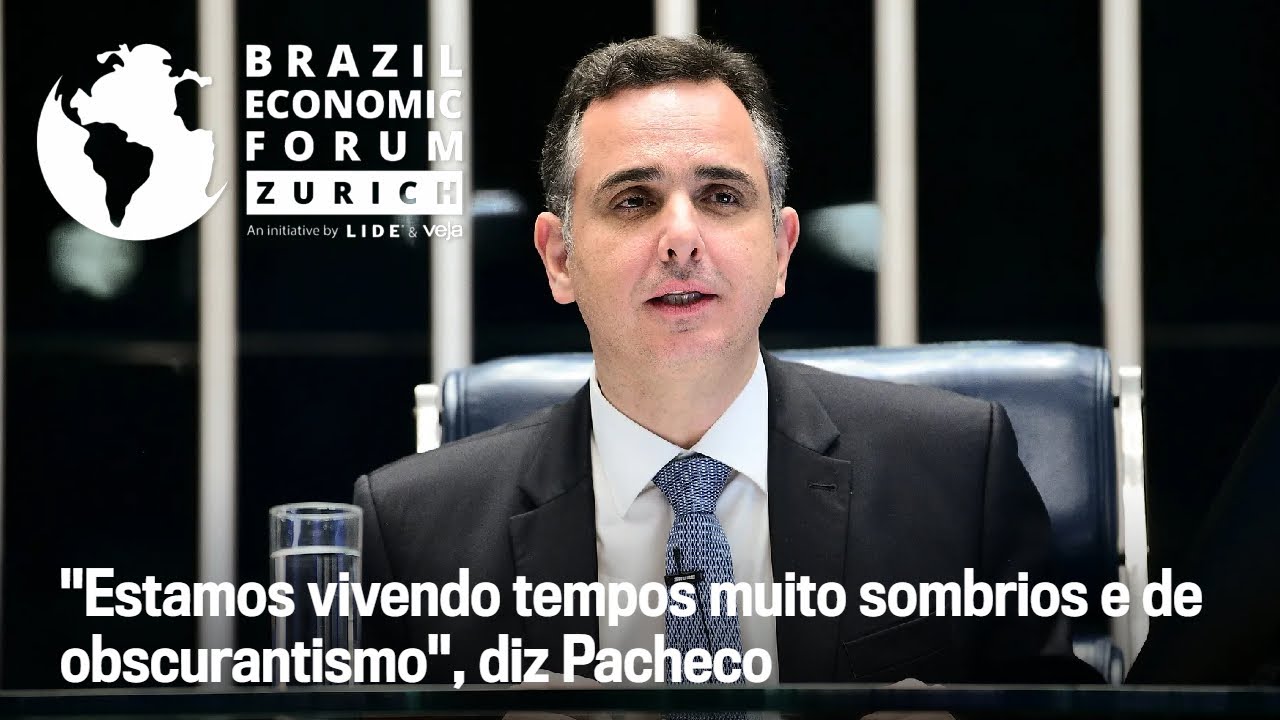 "Estamos vivendo tempos muito sombrios e de obscurantismo", diz Pacheco