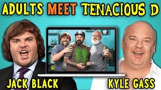 Adults React To And MEET Tenacious D (Jack Black/Kyle Gass)