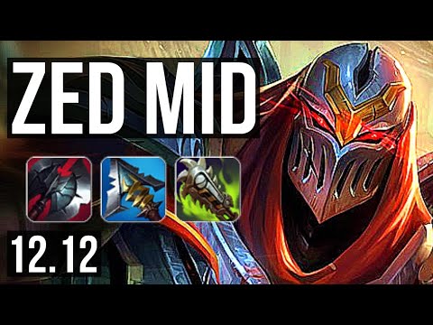 ZED vs AKALI (MID) | 9/0/11, 2.0M mastery, 1000+ games, Legendary | EUW Master | 12.12
