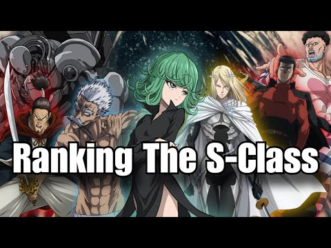 Ranking Every S-Class Hero in One Punch Man