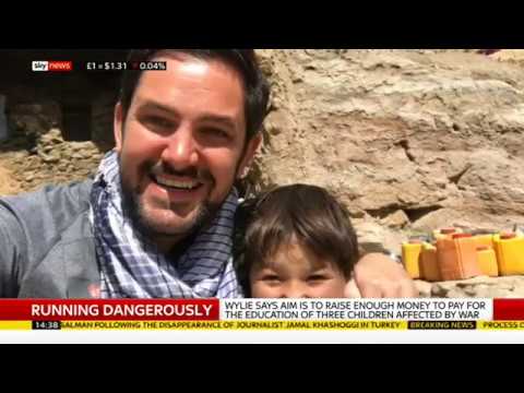 Former British Soldier Runs Through War Zones For Charity