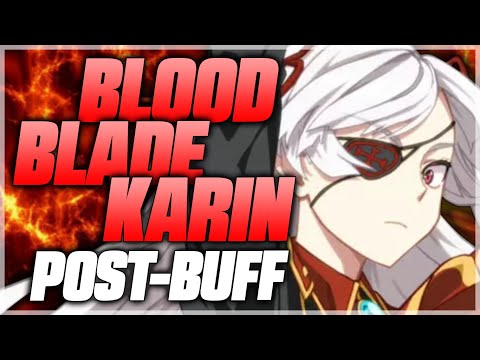 BLOOD BLADE KARIN POST-BUFF SHOWCASE (ft. RIMURU) - Epic Seven