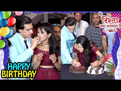 Mohsin CELEBRATES Shivangi's BIRTHDAY On Set | Yeh Rishta Kya Kehlata Hai