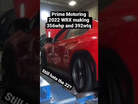 Cool STI Bro… Prime Motoring making 400HP & Torque with 2022 Subaru WRX on JB4