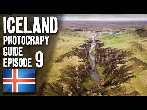 Landscape Photography in Iceland - Episode 9 - Fjadrargljufur, DRONE photography!