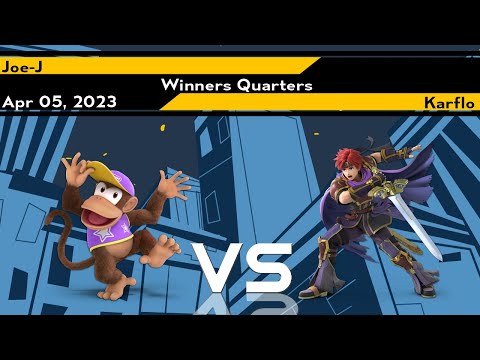 Xeno287 Winners Quarters - Joe-J (Diddy) vs Karflo (Roy) - SSBU Tournament