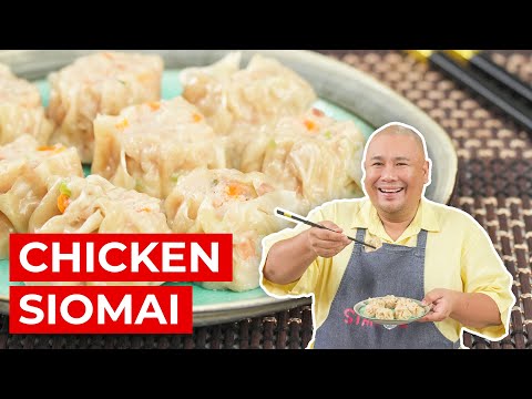 Healthier Chicken Siomai Recipe | SIMPOL | CHEF TATUNG