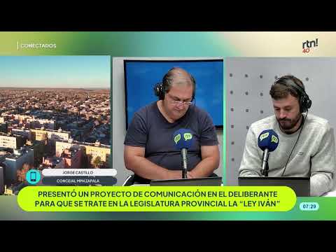 #conectadosrtn  JORGE CASTILLO - CONCEJAL MPN ZAPALA