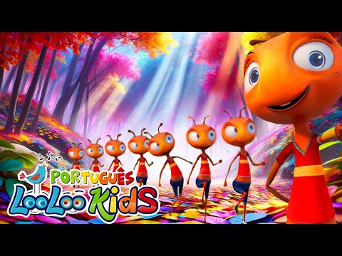As Formigas Marcham 🐜 + Zigalú 🎶 - Músicas Infantis Divertidas | LooLoo Kids Português