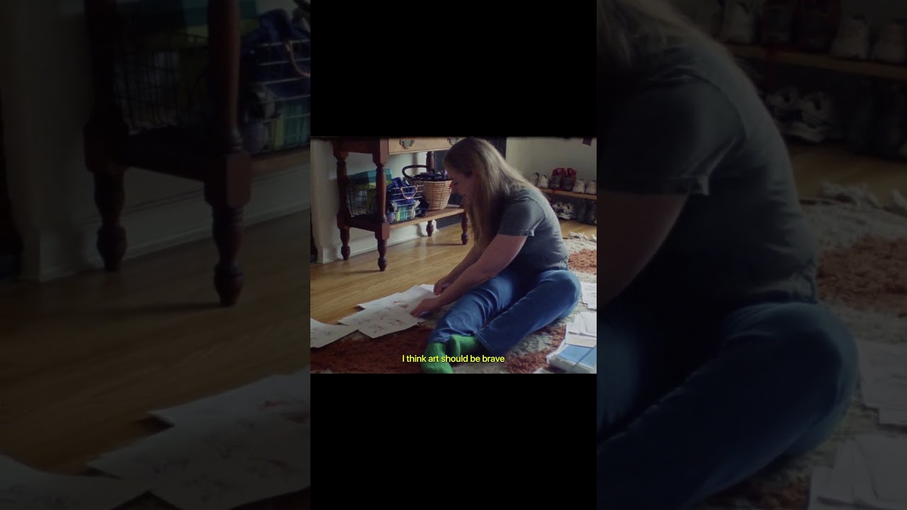 Lisa Hanawalt and her self-portrait as a “wet, mossy, bog-woman”