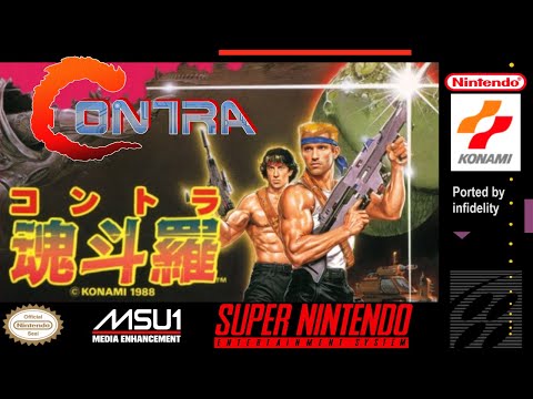 Contra - SNES Port + MSU-1 [SNES]