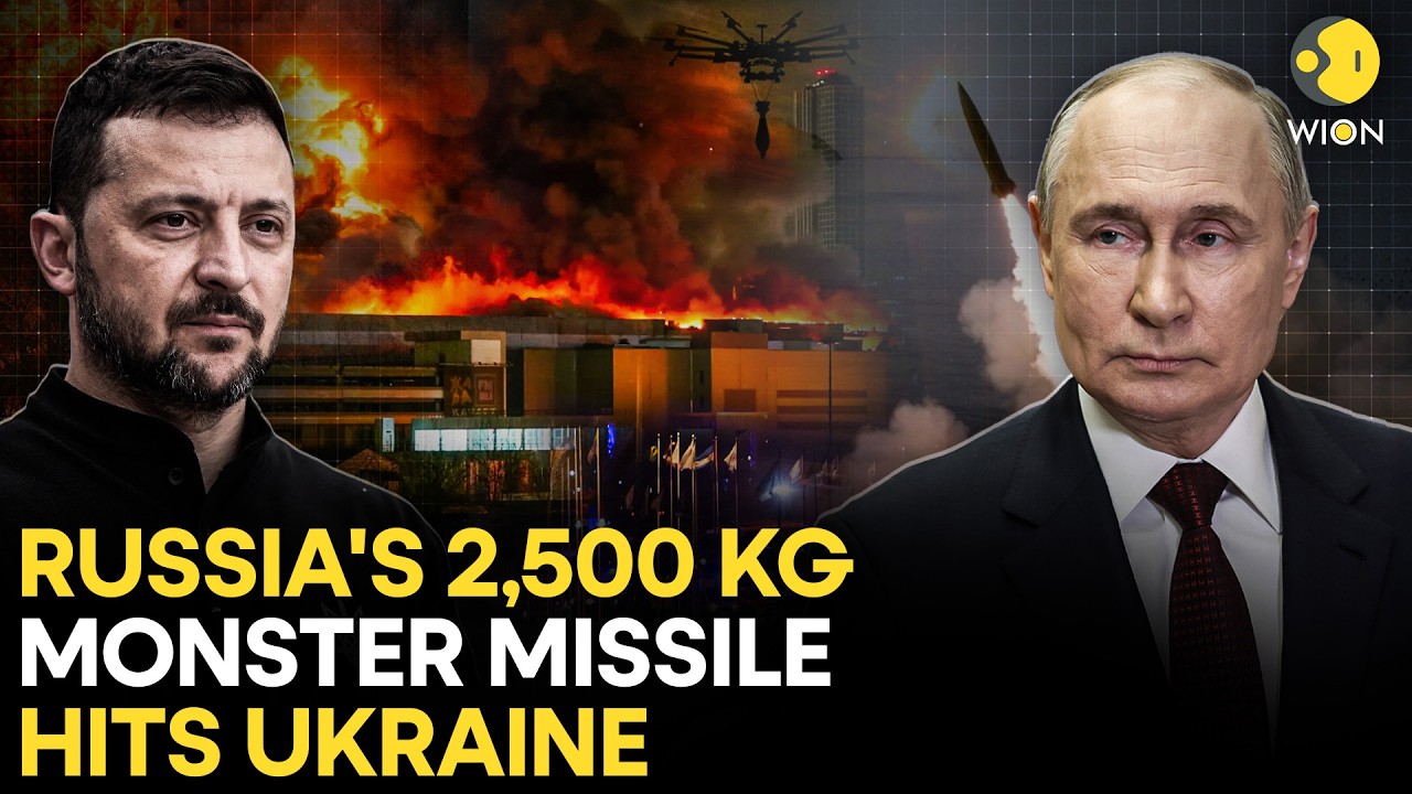 Russia-Ukraine War LIVE: Putin's New Nightmare Weapon? 2,500 Kg Monster Missile Unleashed | WION