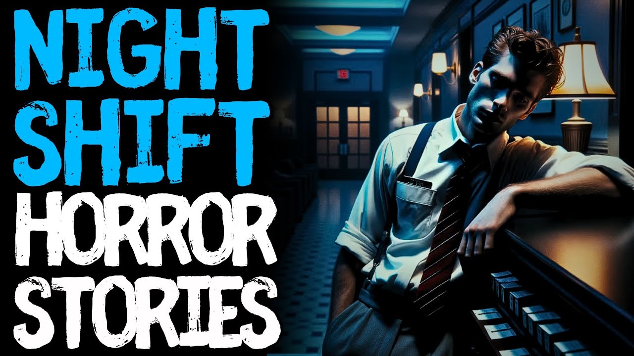 True Night Shift Scary Horror Stories for Sleep | Black Screen With Rain Sounds