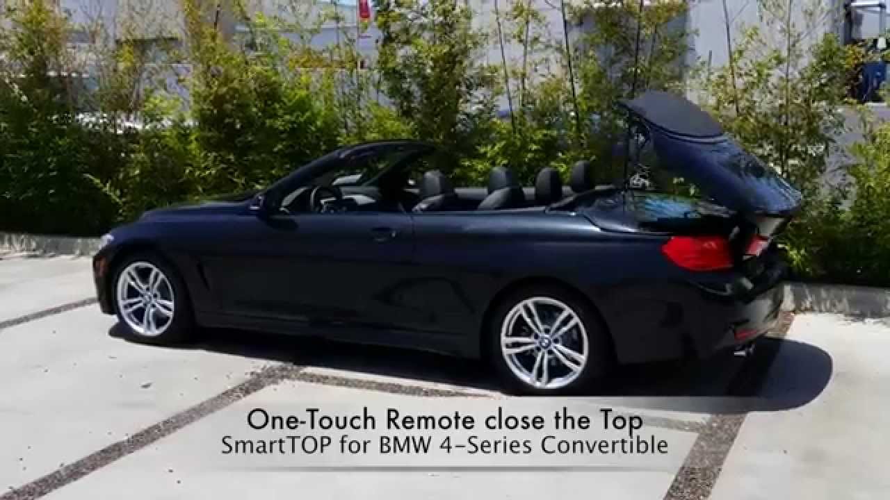 One-Touch Top Open/Close Now Available for BMW 4 Series Convertible ...