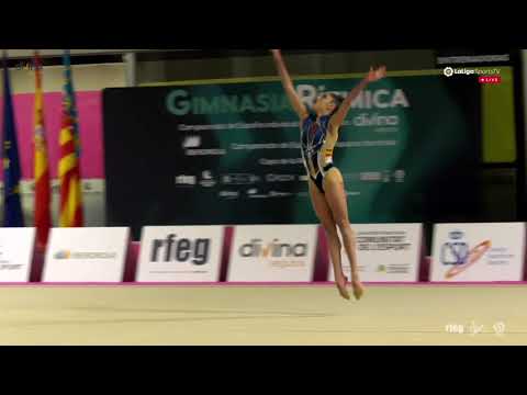 Salma Solaun, cuerda. Campeonato de España 2020