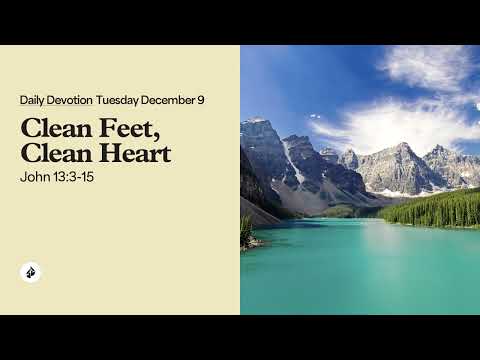 Clean Feet, Clean Heart – Daily Devotional