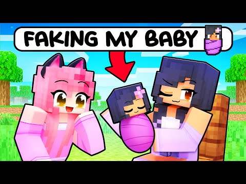 I faked HAVING A BABY in Minecraft!
