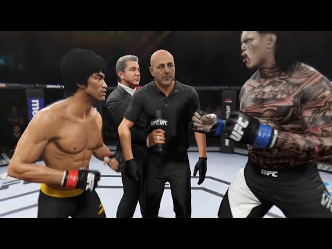 Bruce Lee vs. Death Vampire - EA Sports UFC 2 🔥🐲