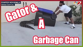 FR Reacts: To Gator Garbage Can Capture