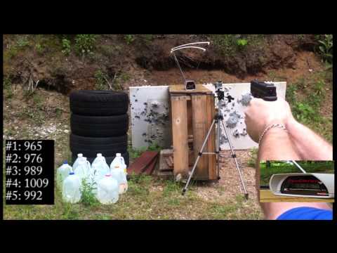 .40 Federal HST 180 gr Ammo Gel Test