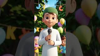Download lagu Cute Muslim Kid Singing Islamic Song in Front of Crowd 🕌💖 | Emotional Nasheed Moment #haya #cartoon mp3