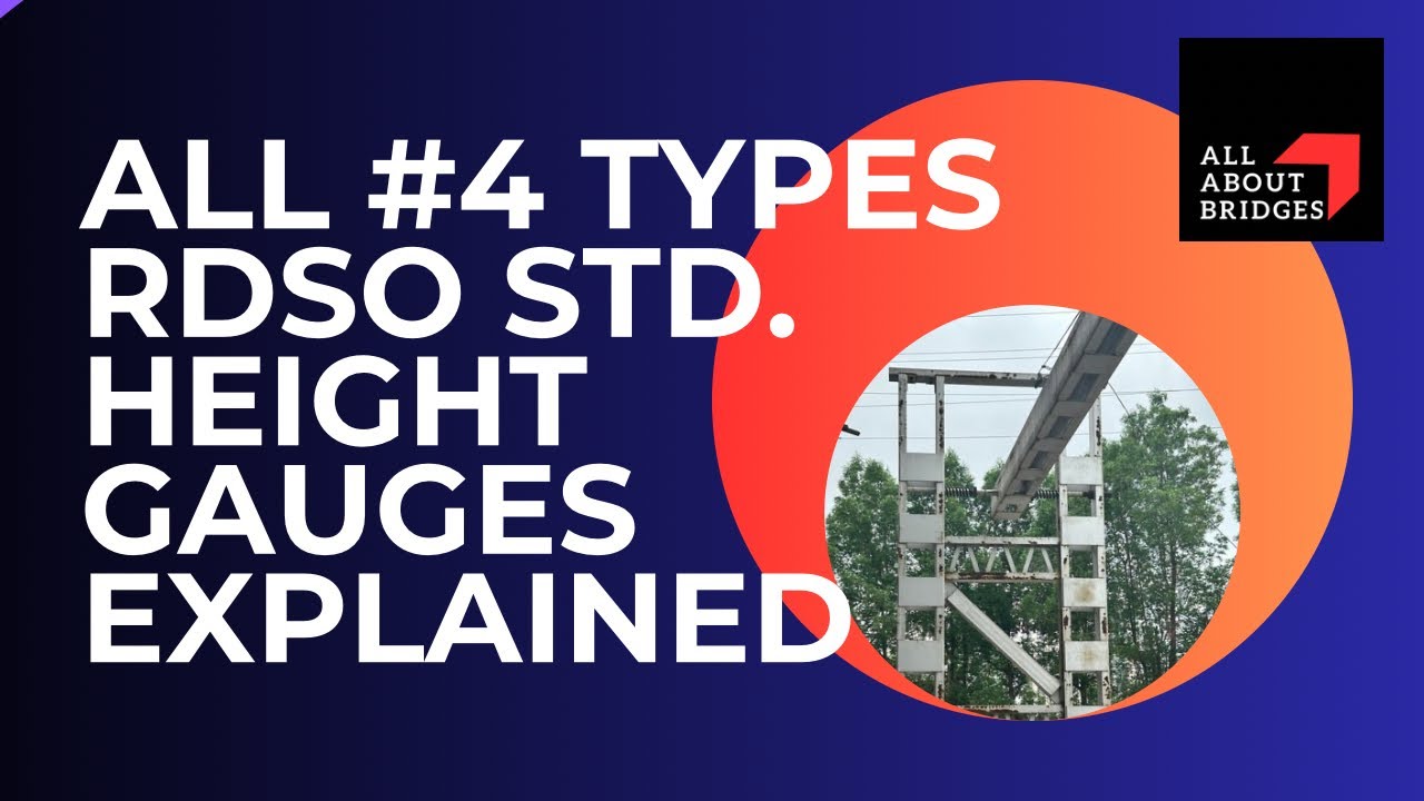 ALL #4 TYPES RDSO STD HEIGHT GAUGES EXPLAINED