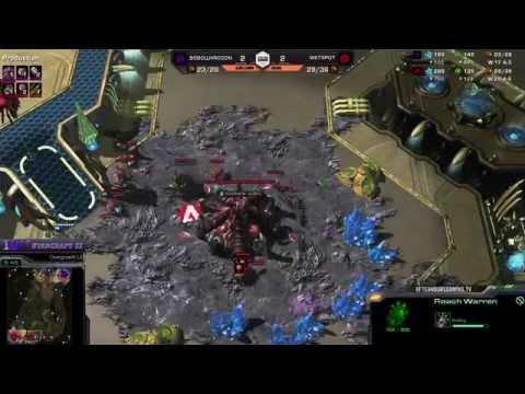 AHGL Qualcomm vs Adobe Game 5 (ACE) - Season 4 B-League Playoffs Semifinals - Starcraft 2