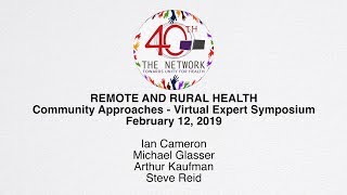 REMOTE AND RURAL HEALTH | February 12, 2019