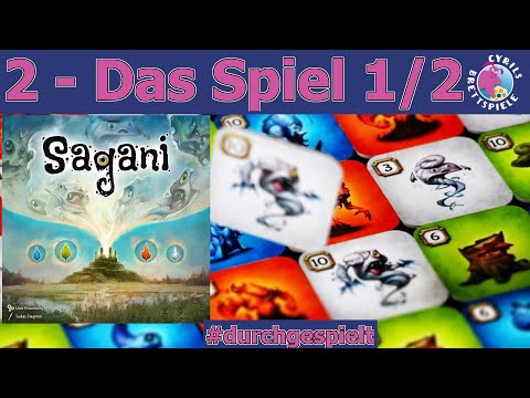 Cyrils Brettspiele - Sagani (S228E02) - Elementare legen
