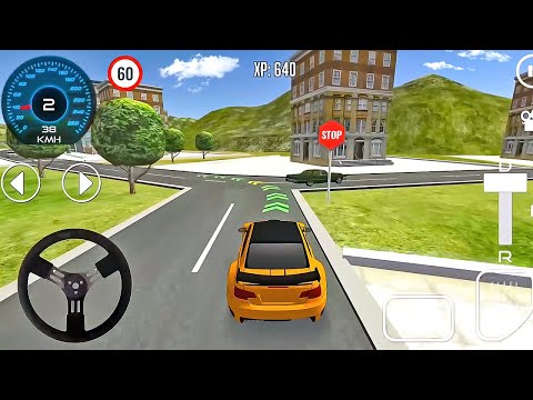 Car Driving School 3D - New Sports Car Unlocked in City - Android Gameplay