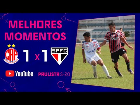 EMPATE NA ESTREIA | PENAPOLENSE 1x1 SÃO PAULO | MELHORES MOMENTOS | 16ªRODADA | PAULISTA SUB-20 2022