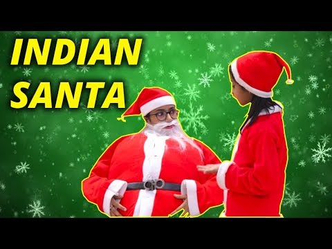 Funny Christmas videos - Indian santa