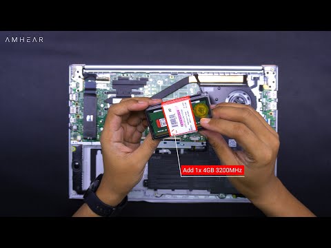 Asus K513EA OLED353 Hearthy Gold | Upgrade Options