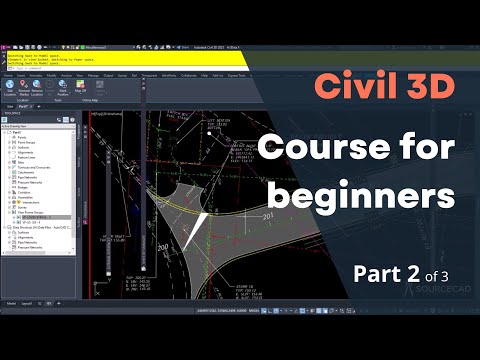 Civil 3D course for beginners Part 1 of 3