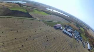 preview picture of video 'Aerial, Autumn Harvest Colors, Norwood Young America, Minnesota, Sept 29, 2012'