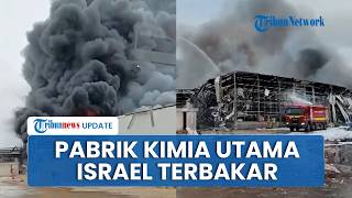 Rudal Iran Hujani Kawasan Industri Israel, Hanguskan Pabrik Kimia Utama di Kota Beersheba