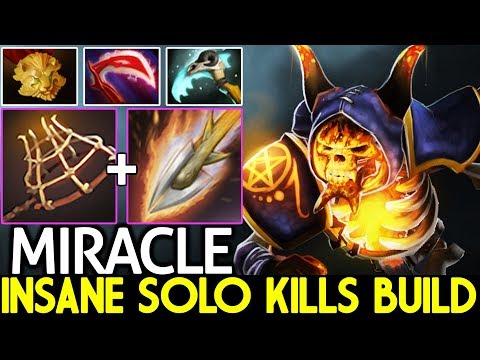 MIRACLE [Clinkz] Pro Hard Carry Insane Solo Kills Build 7.23 Dota 2