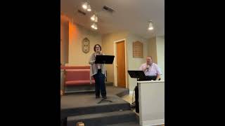 Christie &amp; Rob singing “satisfied” by Jordan Feliz ￼