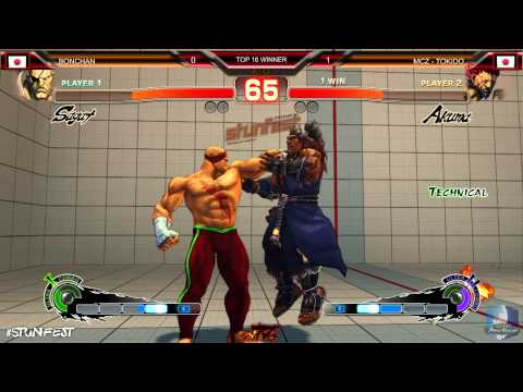 Stunfest 2015/USF4 : MCZ.Tokido vs Bonchan - CPT 2015 - TOP 16