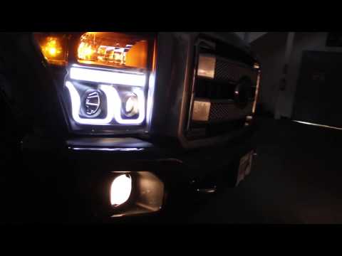Anzo U-Bar Headlights