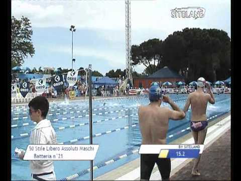 Serie 20 dei 50 Stile Libero  Assoluti Maschi Master - 13 Memorial Andrea Bettiol