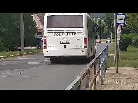 Komló 7es busz járat és a Körtvélyes forduló